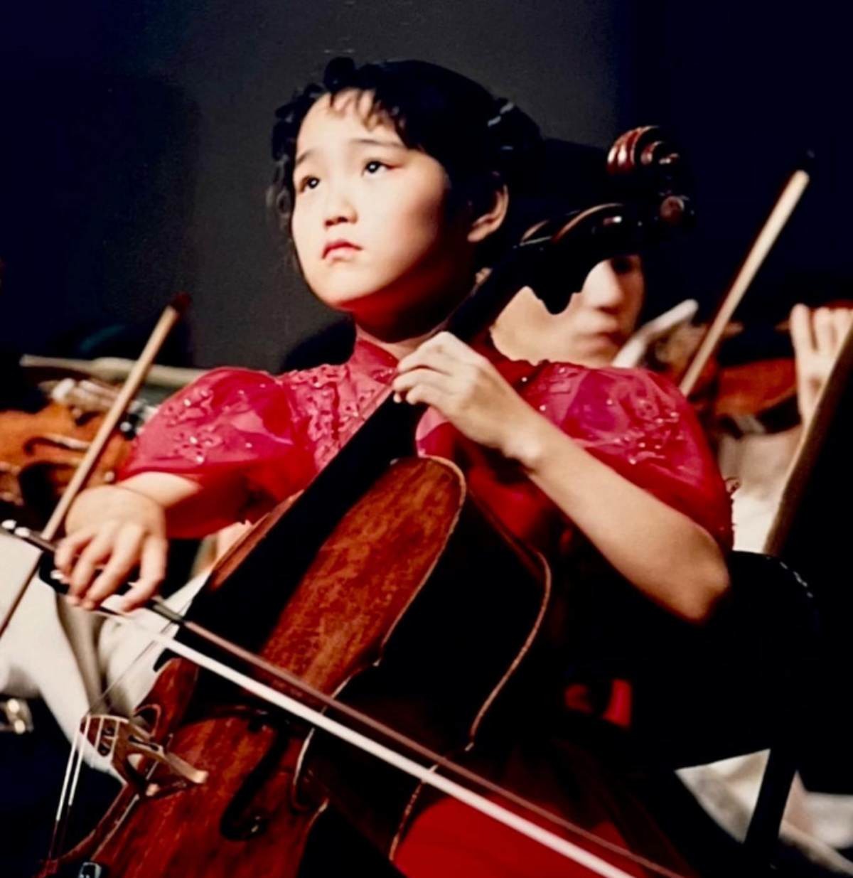 '첼로 신동' 장한나. 장한나 유년 시절 모습. / 장한나 인스타그램