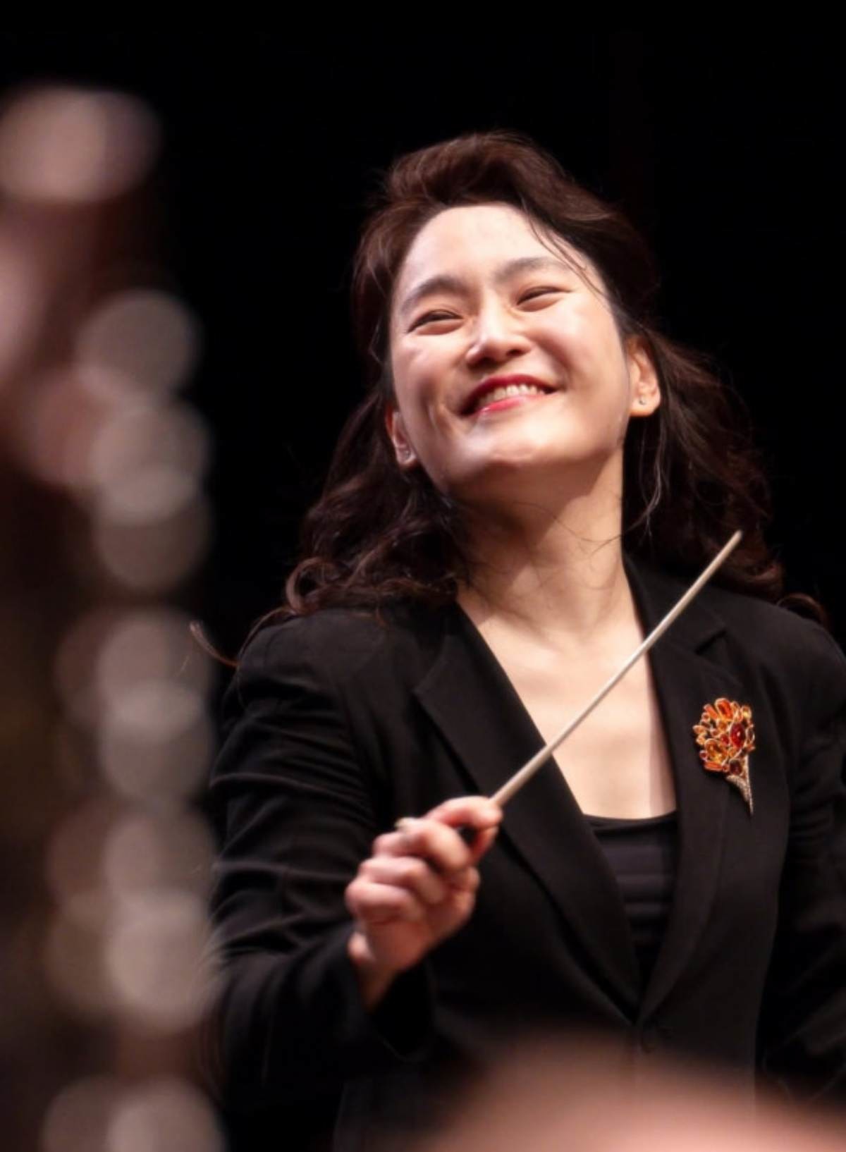 지휘봉을 든 장한나. / 장한나 인스타그램