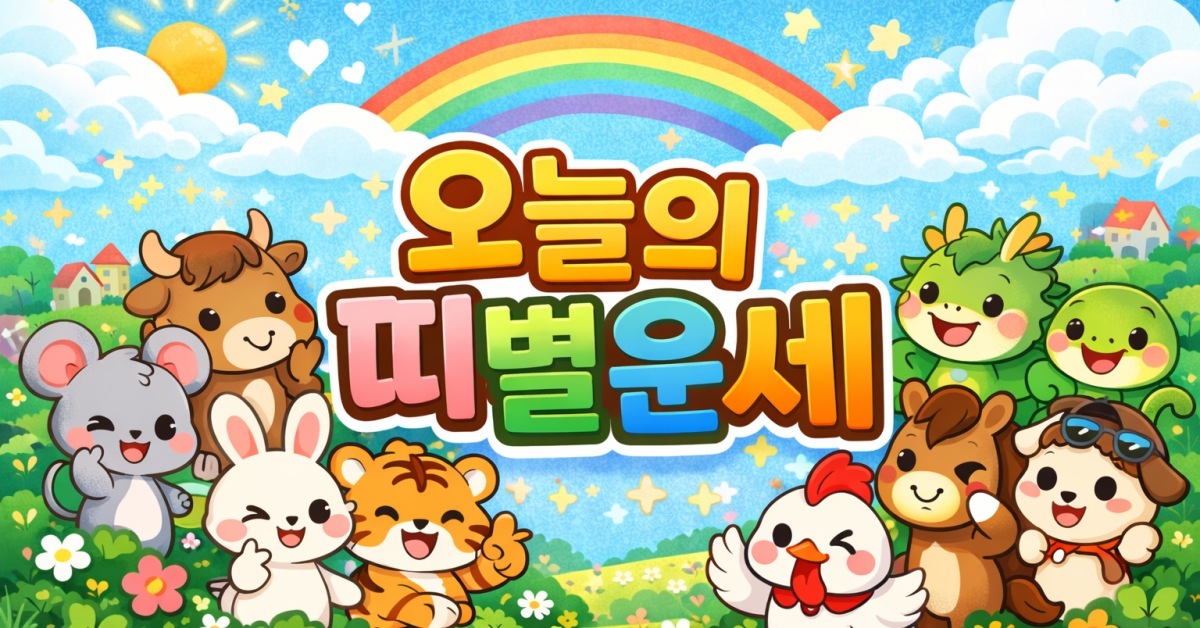 4월 11일 띠별 운세, 뱀띠·원숭이띠·개띠 '3대 길운'