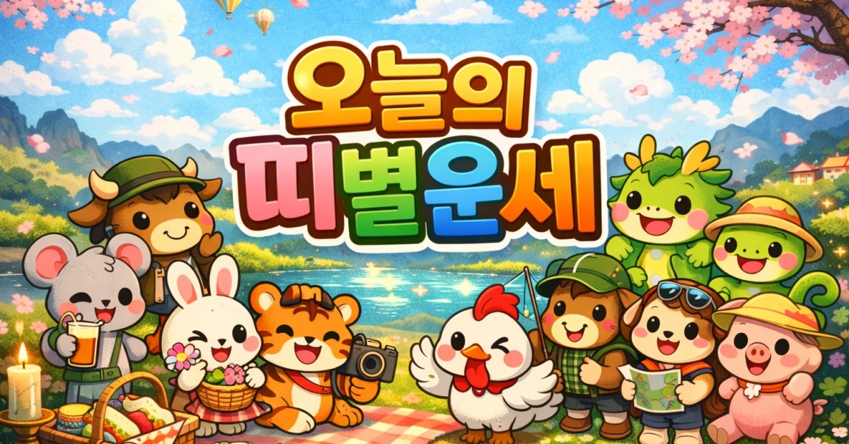 4월 17일 쥐띠부터 돼지띠까지 12지지별 운세, 재운·애정운 크게 변한다