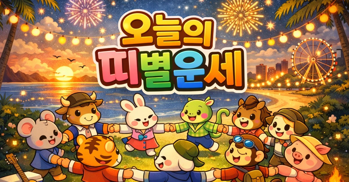 4월 18일 십이지지별 운세, 쥐띠·호랑이띠는 '신중'·원숭이띠는 '행운' 