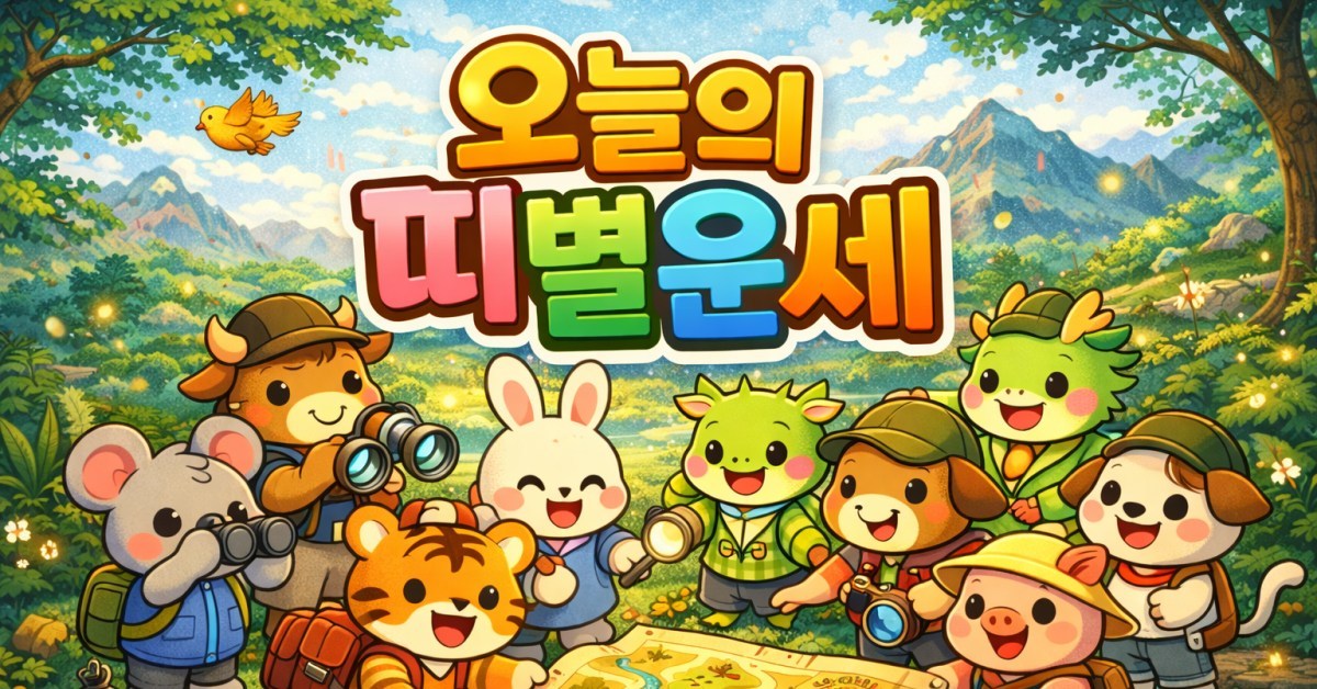 4월 23일 12띠 운세 공개, 당신의 띠는 '조심' vs '기회' 중 어디?