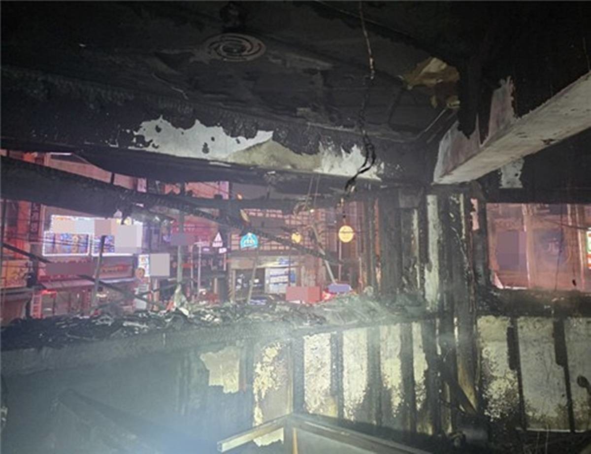 구월동 라이브카페 화재 현장 / 인천소방본부 제공, 연합뉴스