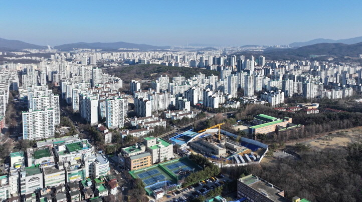 분당신도시 전경. / 성남시