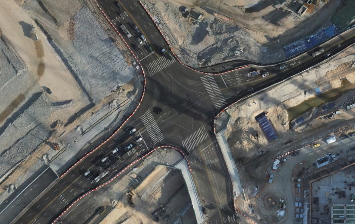 '용인반도체클러스터 일반산업단지' 도로시설물인 독촌사거리. / 용인특례시