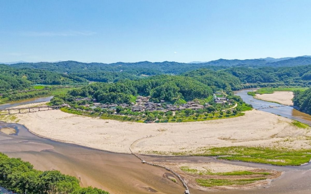 무섬마을 전경 / ⓒ한국관광콘텐츠랩