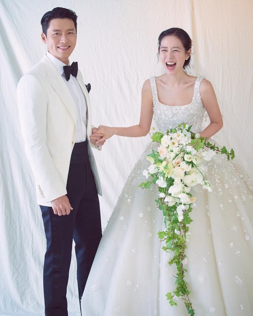 Hyun Bin and Son Ye-Jin Wedding Photos / Vast Entertainment