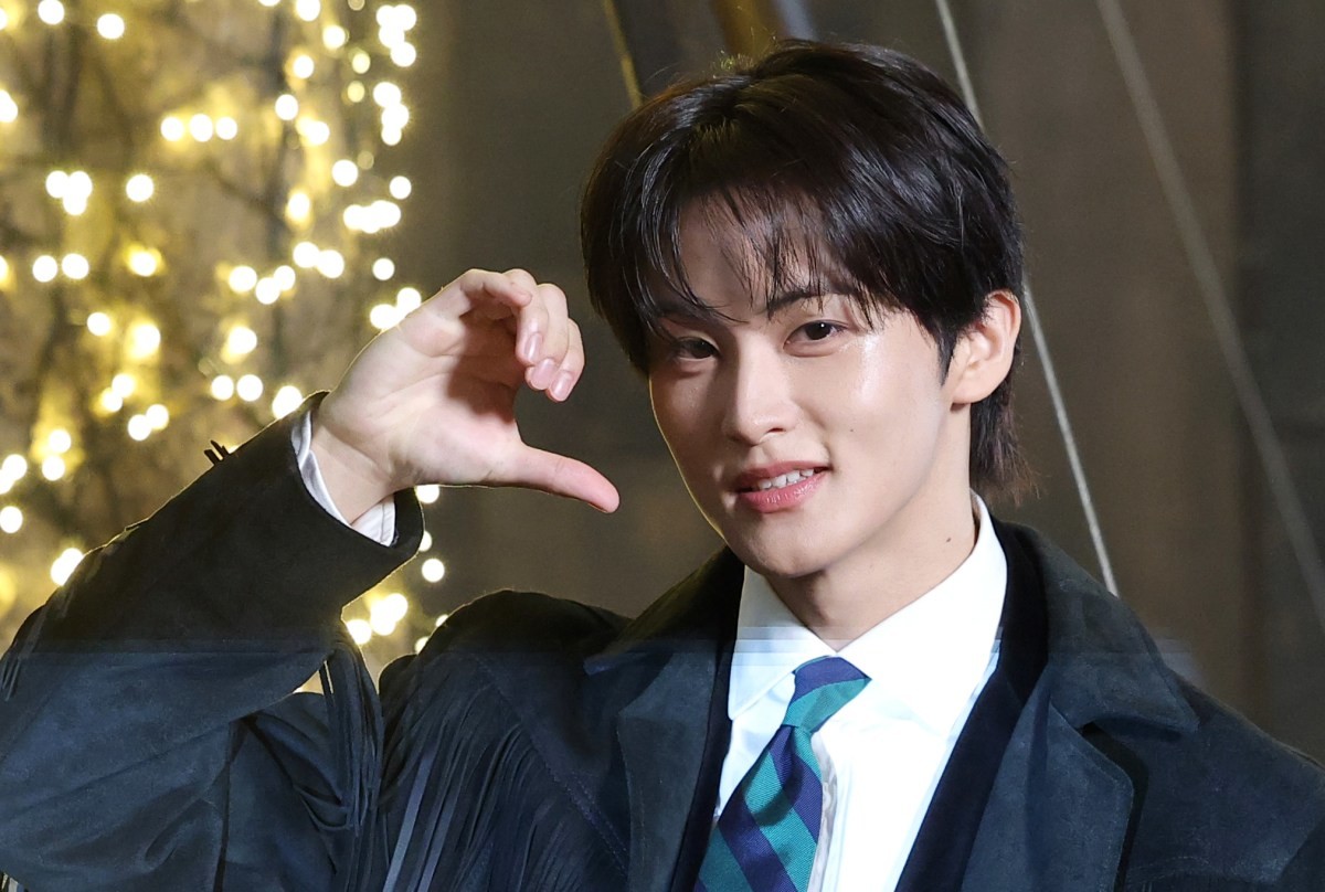 지난해 ‘홀리데이 익스피리언스’ 포토콜 행사에 참석한 마크 / 뉴스1