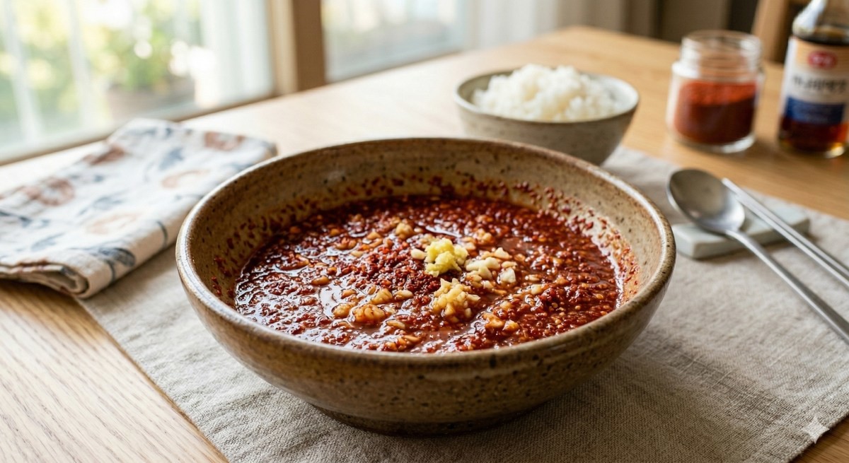 겉절이 양념장 (기사 이해를 돕기 위해 AI로 제작된 이미지)