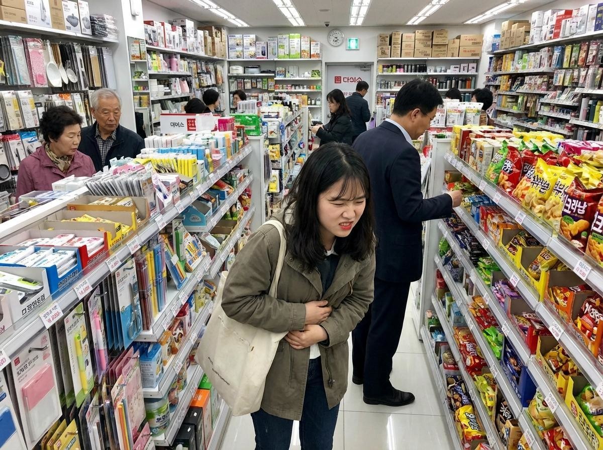 '다이소에 가면 배가 아파요?' 기사 내용 토대로 AI툴 활용해 제작한 자료사진.