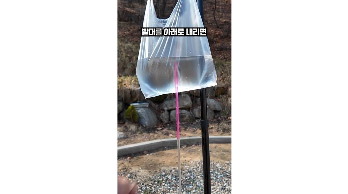 빨대를 아래로 내리면? / 유튜브 '포레스트유'