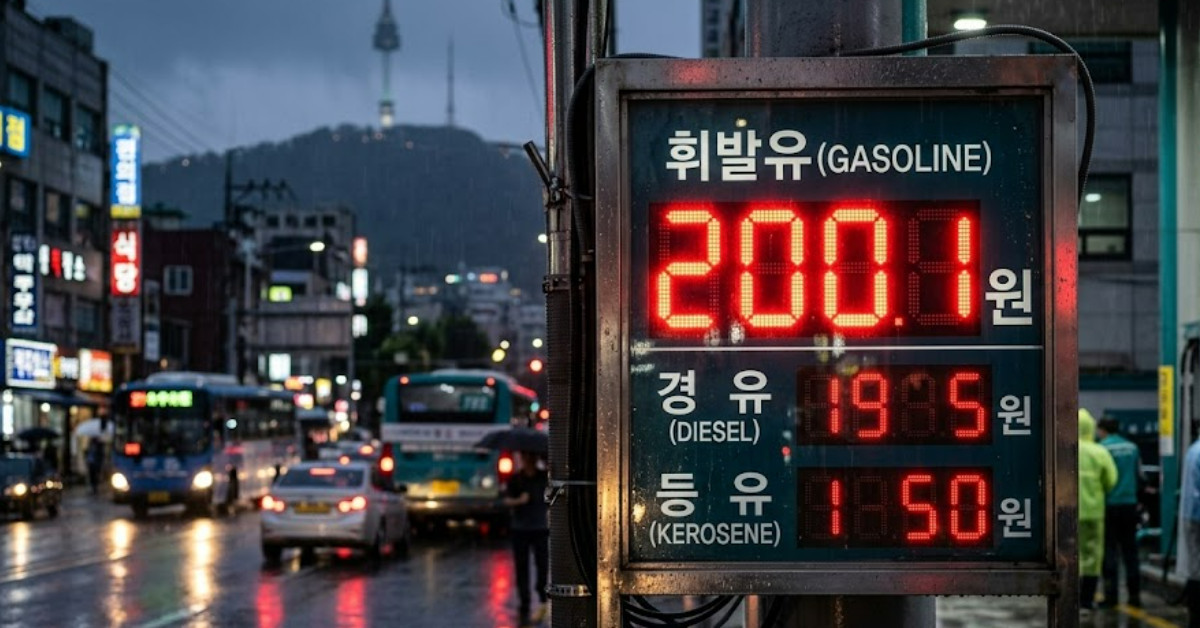 서울 휘발유 평균가 2000원 돌파. 단순 자료 사진. 기사 이해를 돕기 위해 AI로 제작한 이미지.