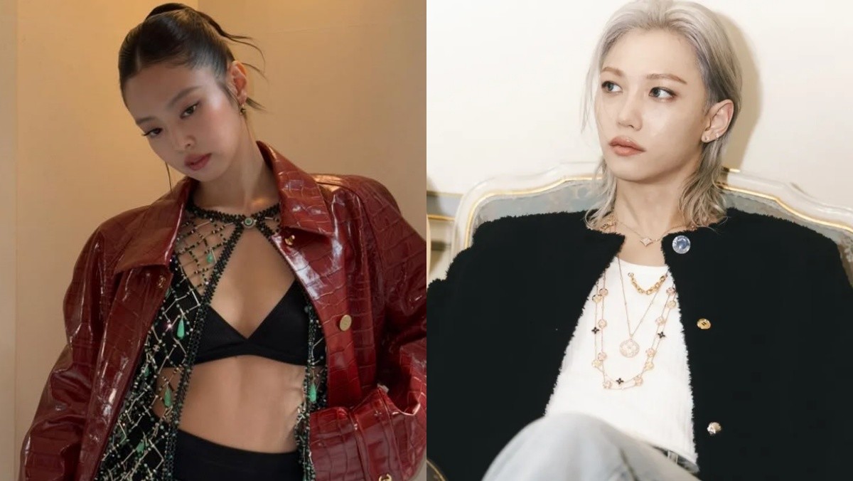 Jennie for Chanel and Felix for Louis Vuitton / Jennie and Felix official Instagram