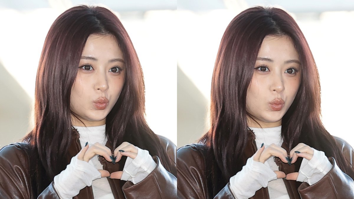 르세라핌 허윤진, 무심코 한 행동에 팬 지적→결국 사과…무슨 일