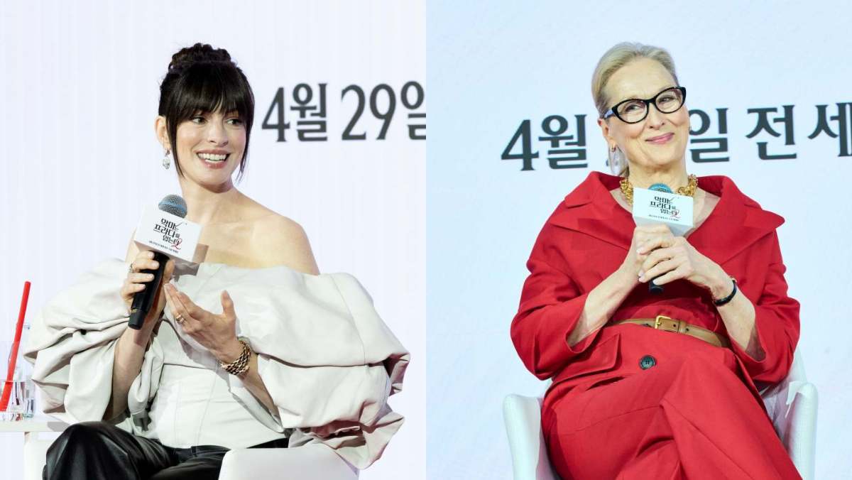 “별마당 도서관 꼭 가보고 싶어” 내한 앤 해서웨이, 한국에 진심