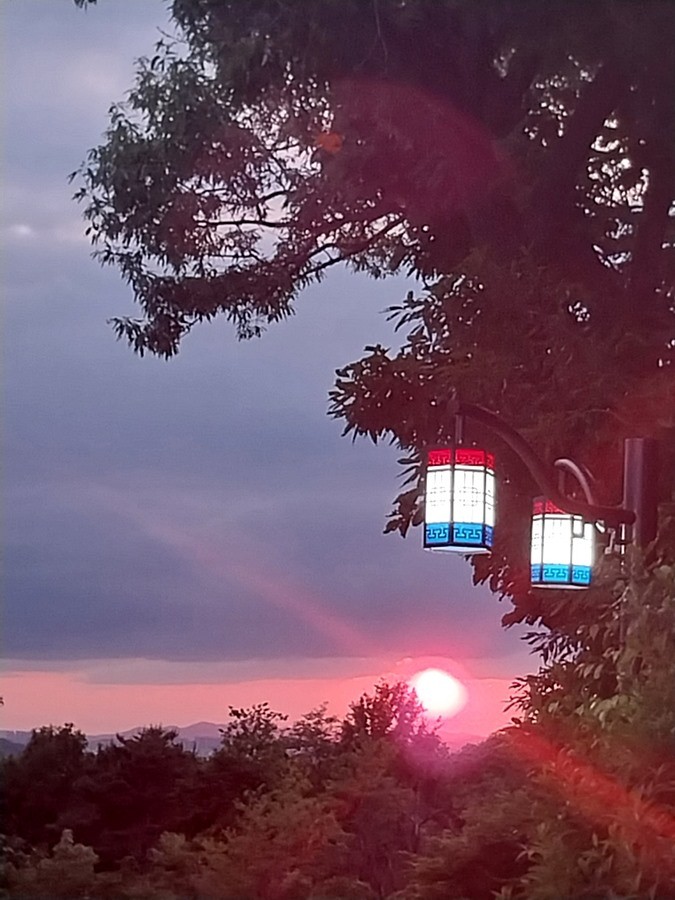 행주산성에서 바라본 일몰