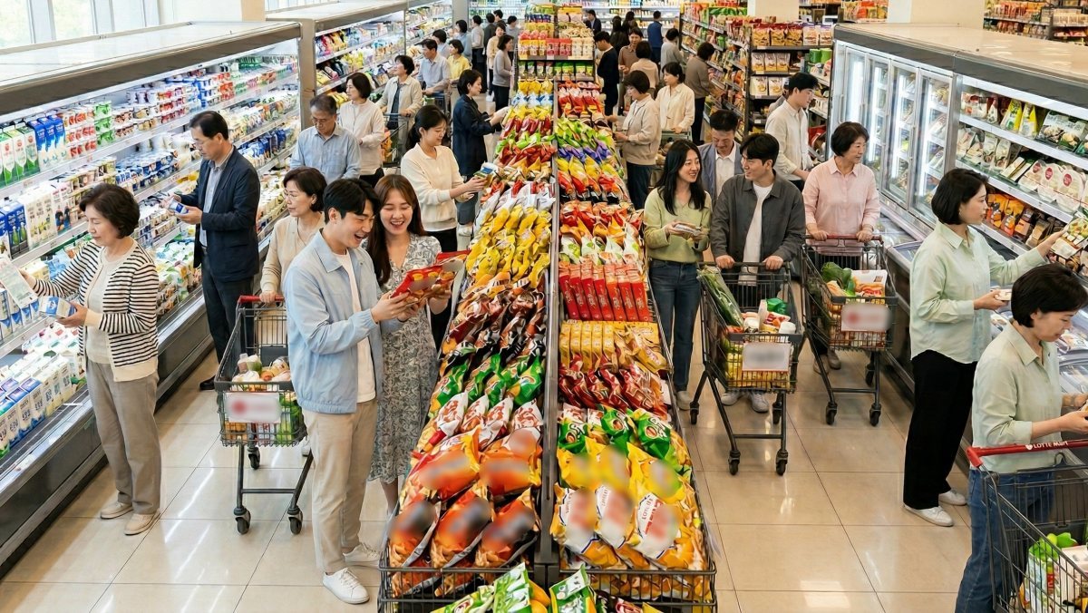 우유 1880원에 크래커는 500원…먹거리·생필품 대거 할인 들어간 '이곳'