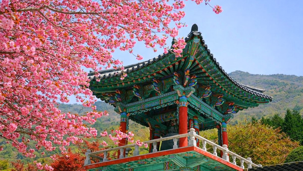 사천 청룡사. / 사천시 공식 블로그, AI