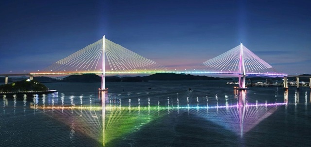 목포시, 목포대교 경관조명 사업 본격 추진~화려한 빛으로 물든다