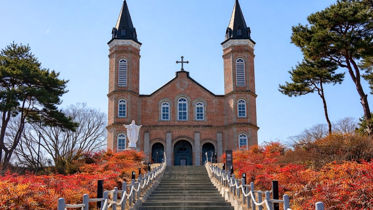 당진 합덕성당. / 당진시 공식 블로그, AI