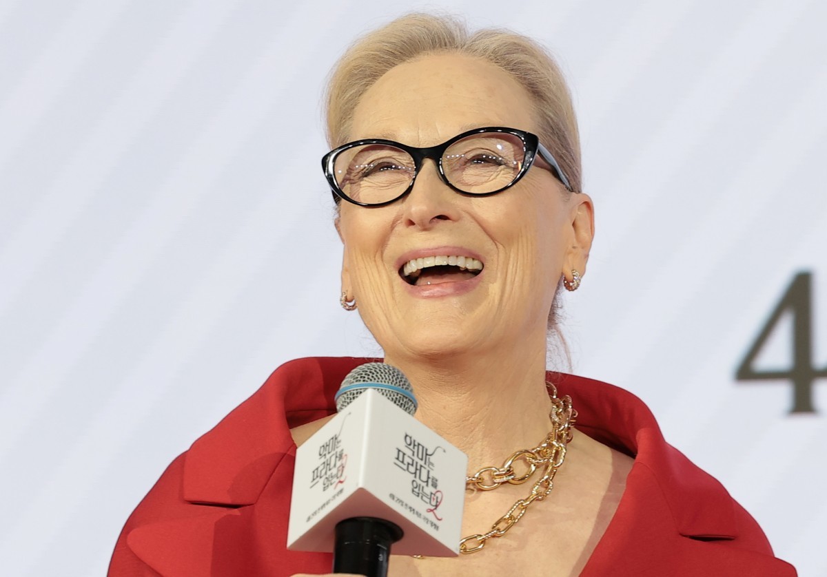 내한 행사 참석한 메릴 스트립 / 뉴스1