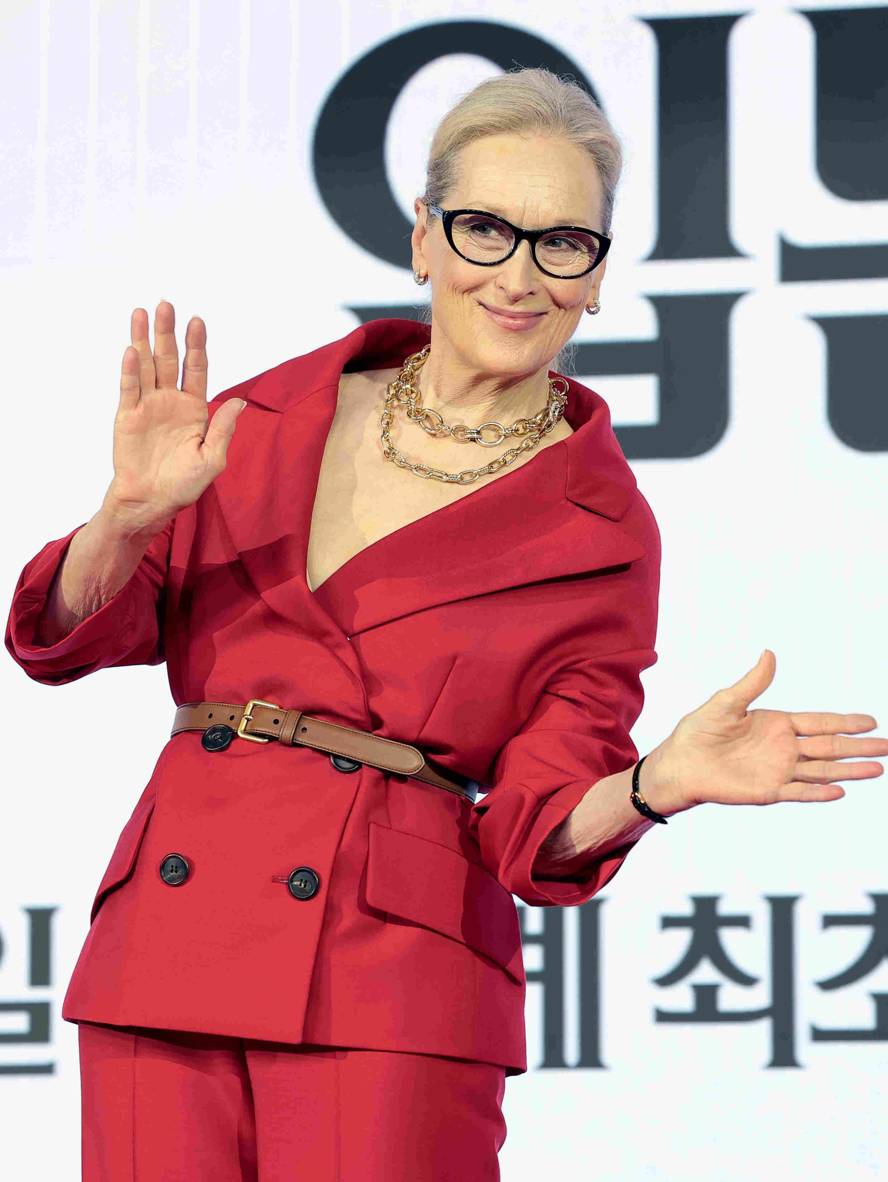 Meryl Streep at The Devil Wears Prada 2 showcase Seoul / News 1