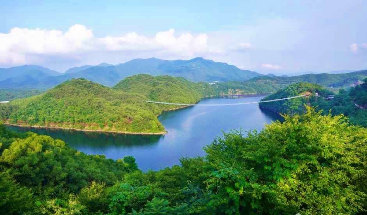 초평저수지 풍경 / ⓒ한국관광콘텐츠랩