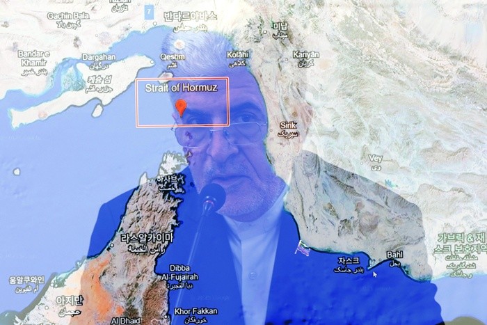 사이드 쿠제치 주한 이란 대사가 1일 오후 서울 영등포구 여의도 서민민생대책위원회에서 열린 '주한 이란 대사 및 기자 초청 토론회'에서 인사말을 하고 있다. / 뉴스1