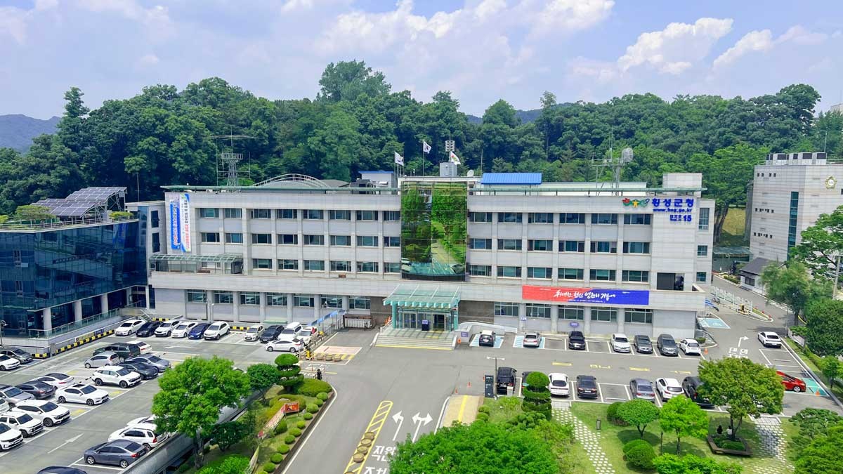 횡성군청 전경. / 뉴스1