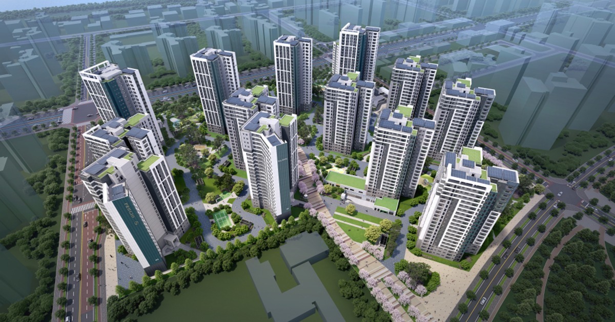 희소성 높은 59㎡ 위주로 구성…‘에코델타시티 푸르지오 트레파크’ 눈길