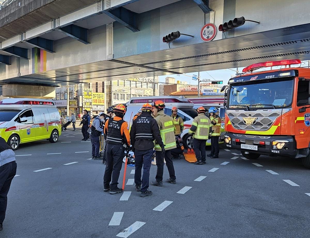 사고 현장 / 대구소방본부 제공, 연합뉴스
