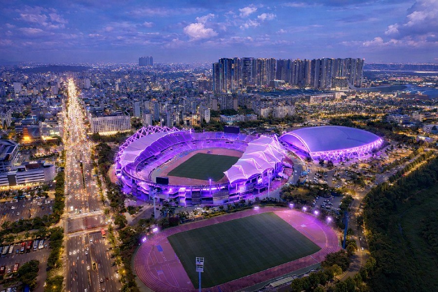 고양종합운동장 전경(AI 생성 이미지)