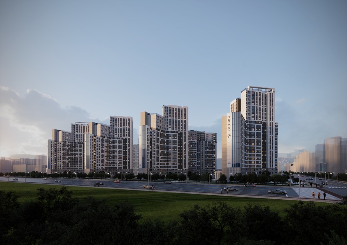 '에코델타시티 푸르지오 트레파크' 투시도. / 대우건설