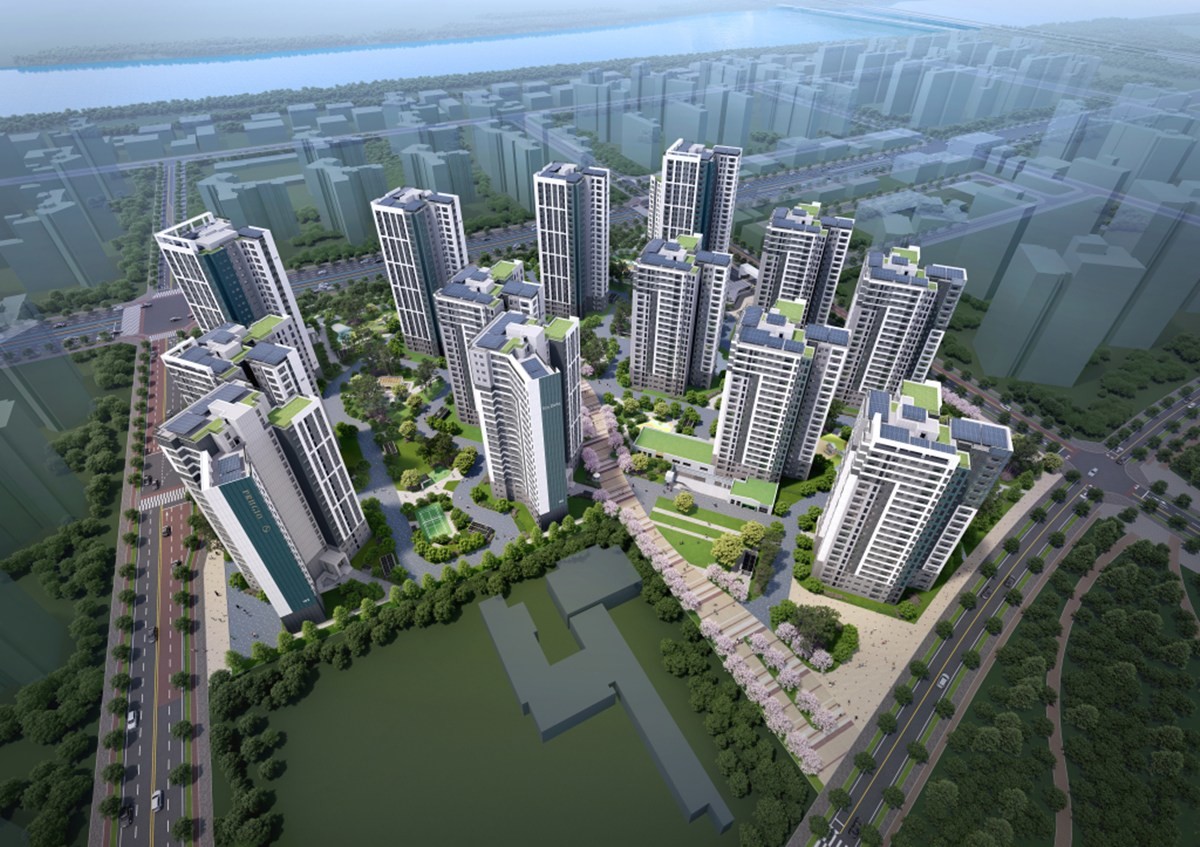 '에코델타시티 푸르지오 트레파크' 조감도. / 대우건설