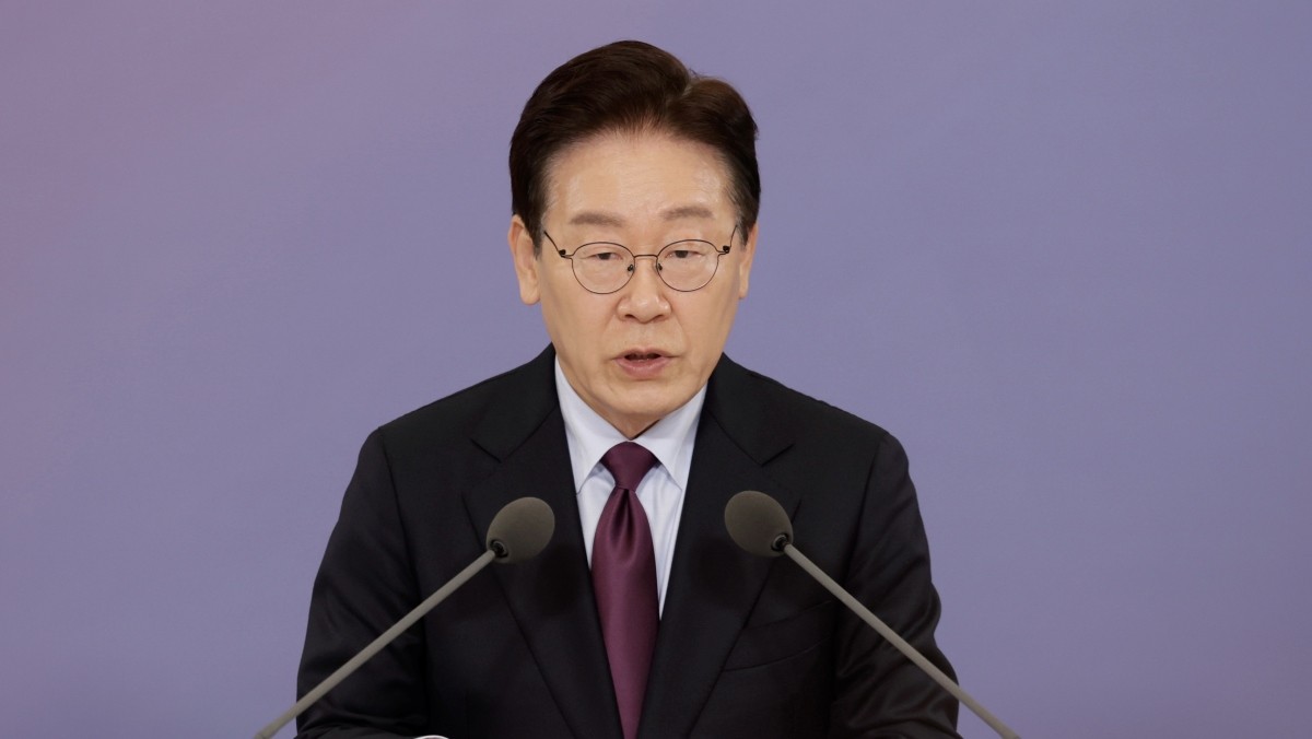 이재명 대통령이 9일 청와대에서 열린 국민경제자문회의 제1차 전체 회의에서 발언하고 있다. / 청와대통신사진기자단, 뉴스1