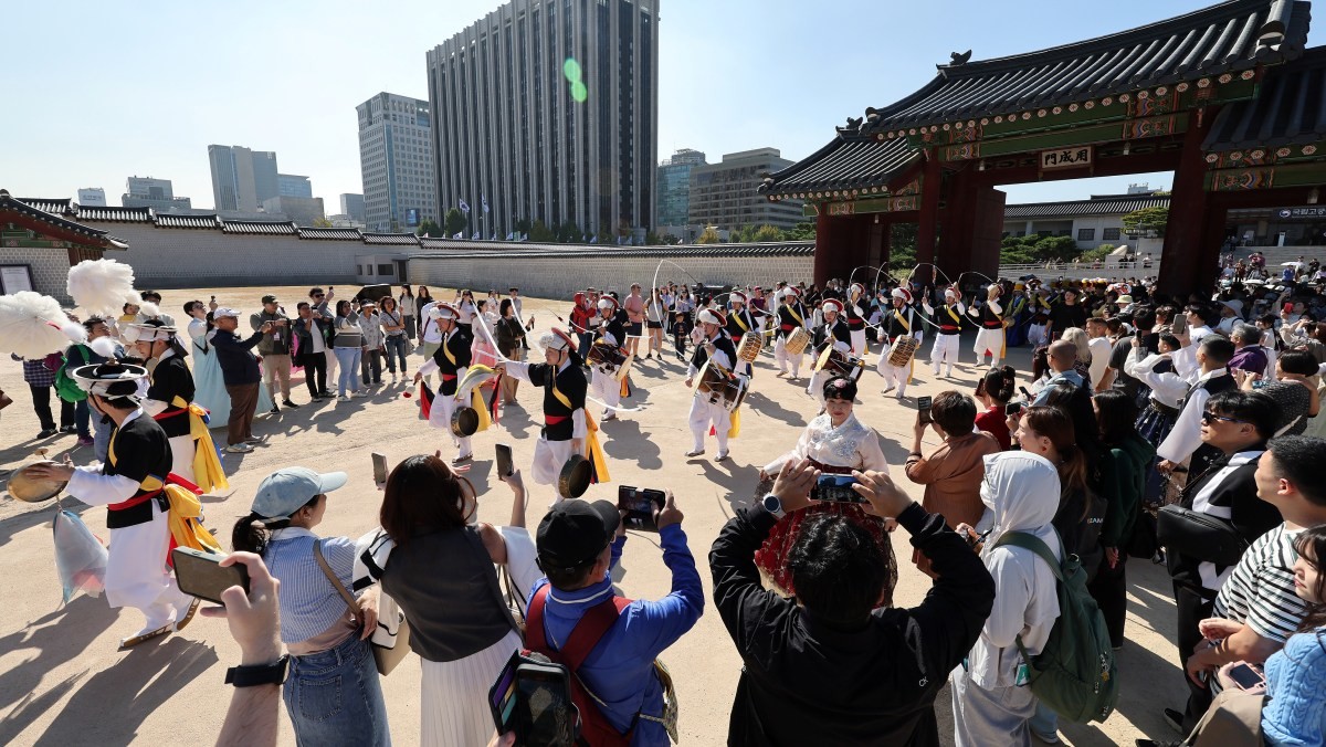 서울 종로구 경복궁에서 열린 '2024 가을 궁중문화축전' 현장. / 뉴스1