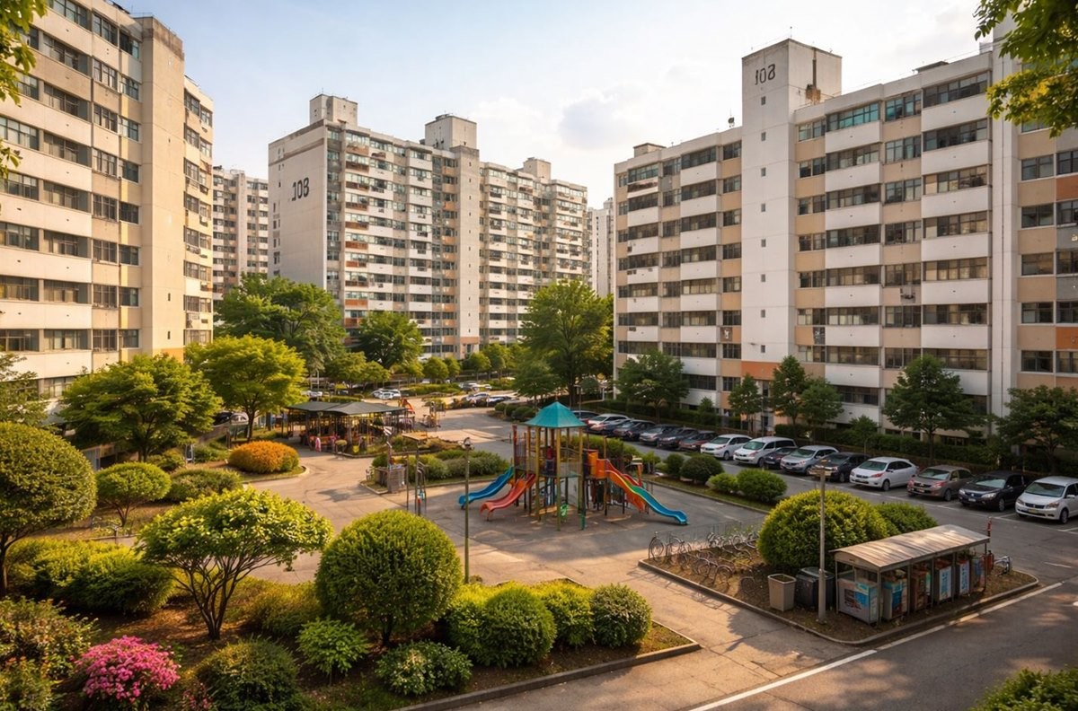 구축 아파트 모습. 기사 이해를 돕기 위해 AI를 활용해 제작한 자료 사진입니다. 실제 모습과 다소 차이가 있을 수 있습니다.