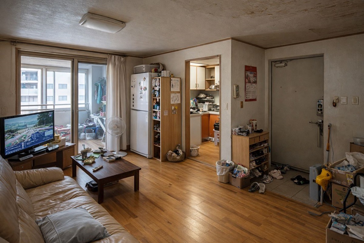 구축 아파트 내부 모습. 기사 이해를 돕기 위해 AI를 활용해 제작한 자료 사진입니다. 실제 모습과 다소 차이가 있을 수 있습니다.