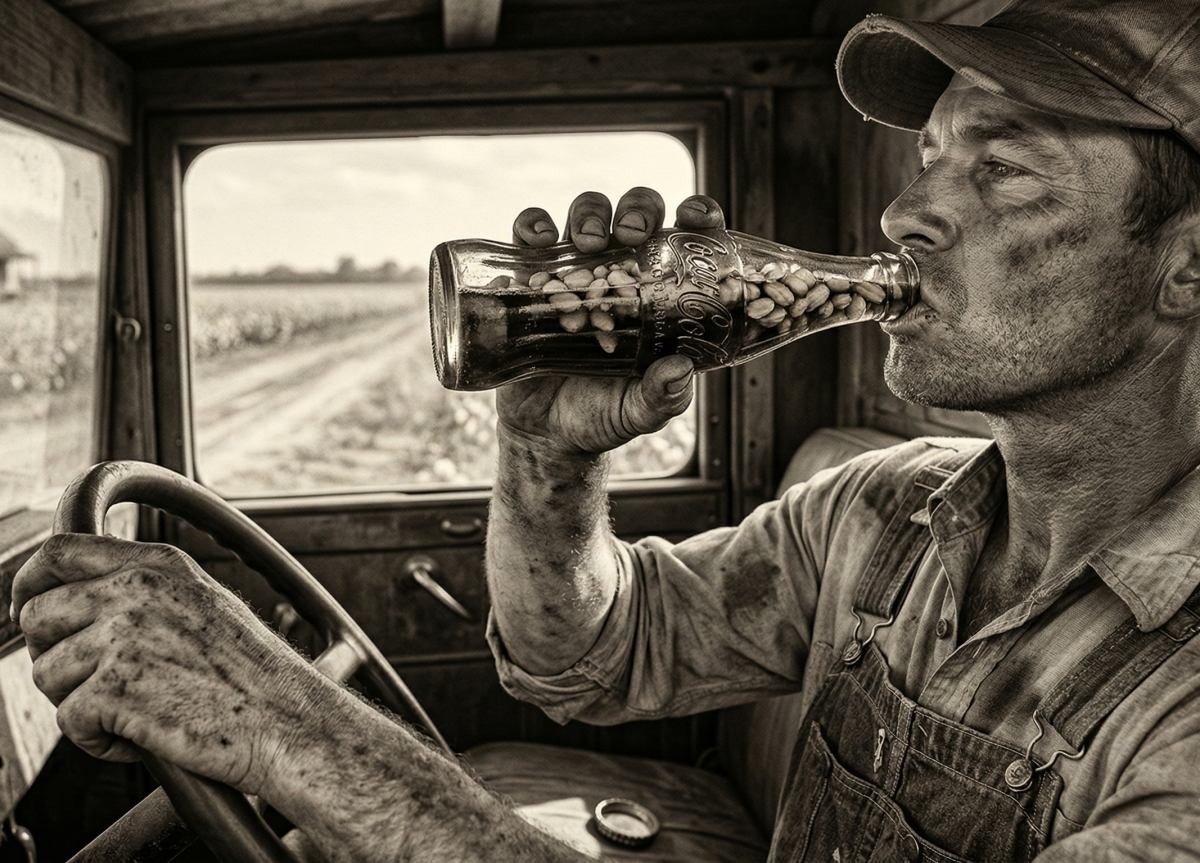 미국에서 시작된 '피넛 인 코크'. 기사 내용 토대로 AI툴 활용해 제작한 자료사진.