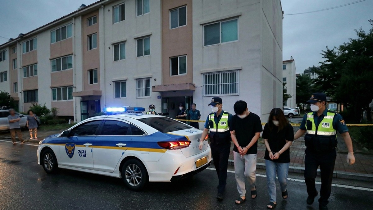 기사 이해를 돕기 위한 경찰 출동 이미지 / AI 생성 이미지