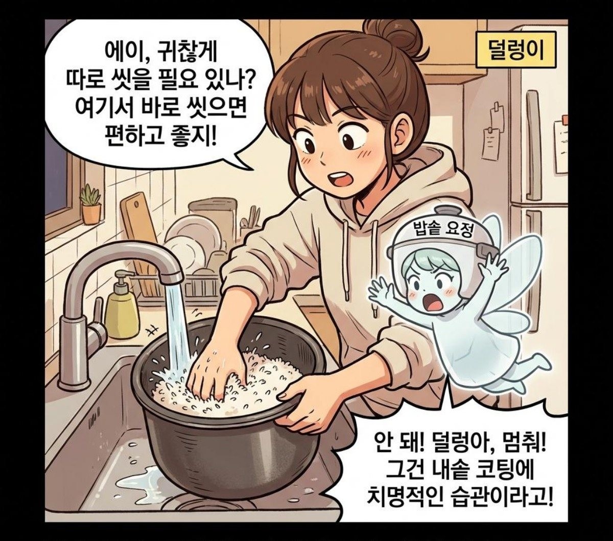 [만화] 기사 내용을 바탕으로 제작한 한 컷 만화 / 위키트리