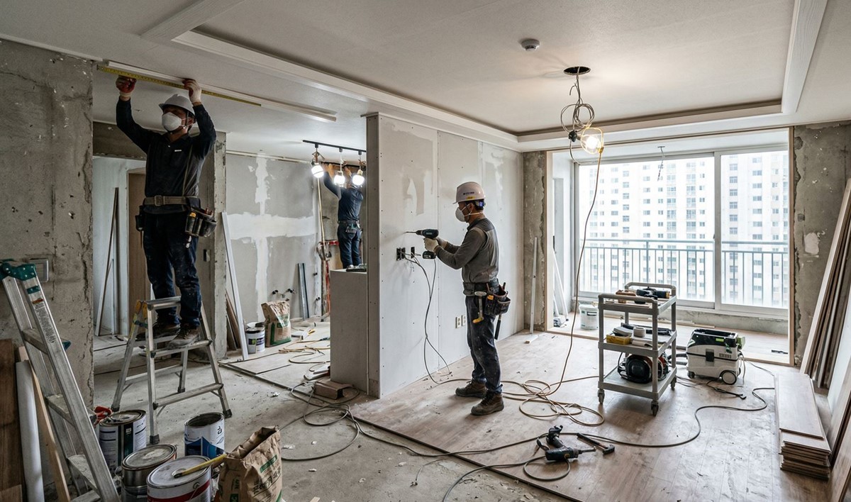 벽지, 조명 아니다…잘못 선택하면 가장 후회하는 '아파트 인테리어' 1위는?