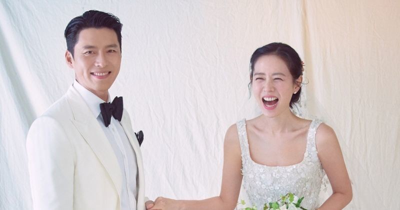 Hyun Bin and Son Ye-jin wedding photo / News 1
