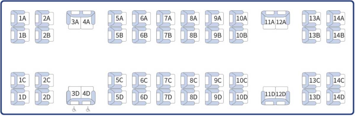 DMZ 평화이음 열차 1호차(48석) / 코레일