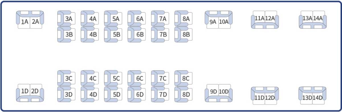DMZ 평화이음 열차 2호차(40석) / 코레일