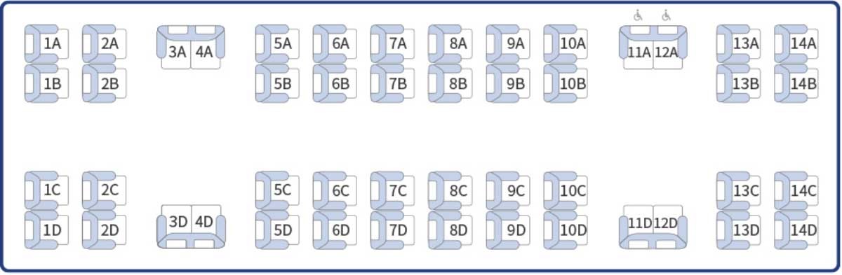 DMZ 평화이음 열차 3호차(48석) / 코레일