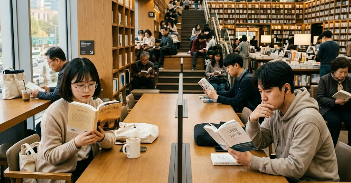 책 읽는 사람. 단순 자료 사진. 기사 이해를 돕기 위해 AI로 제작한 이미지.