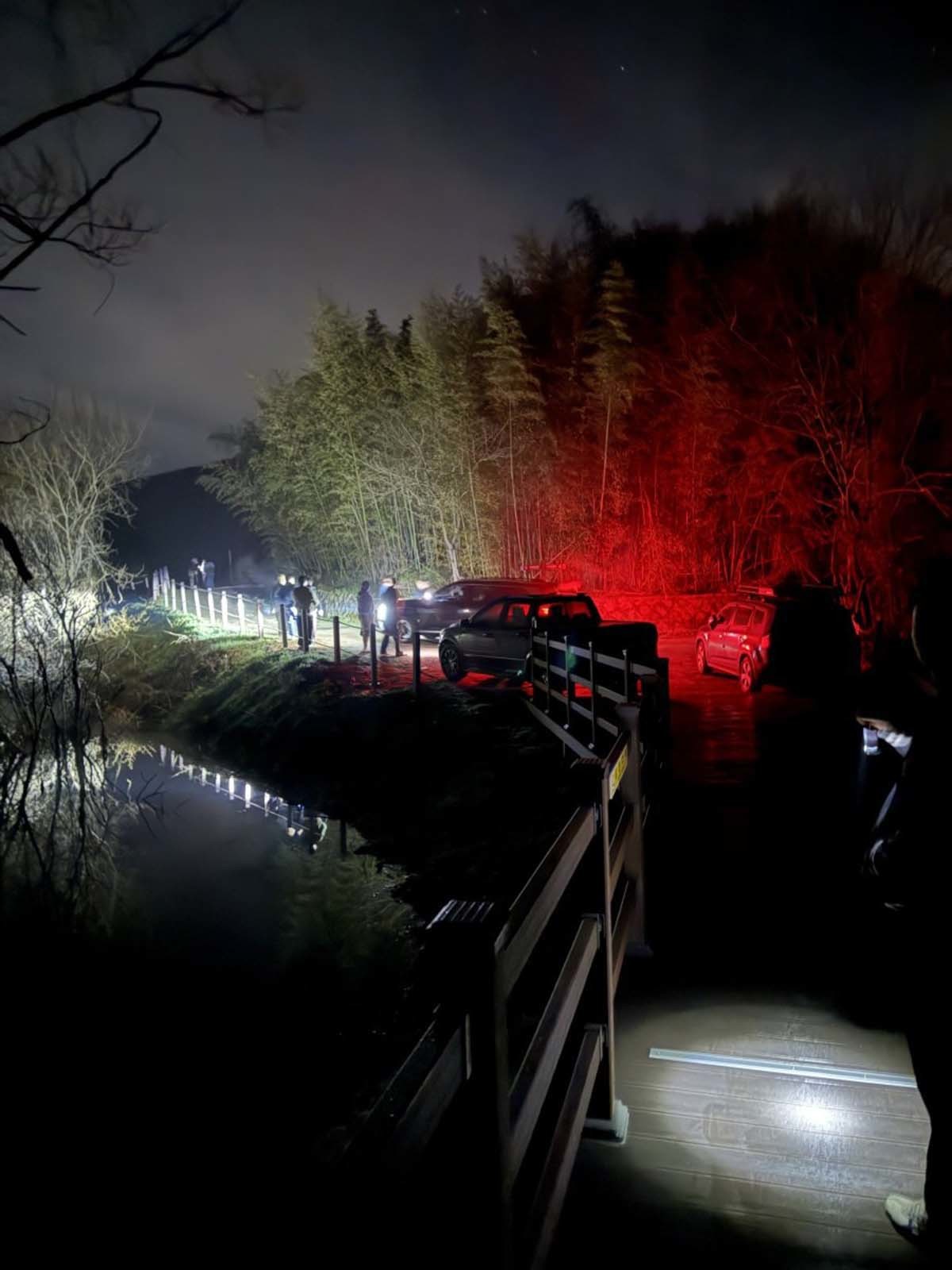 새벽 3시 살목지 풍경. / MLB파크