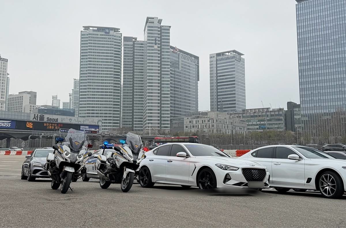 경찰청, 버스전용차로 위반 집중단속 / 연합뉴스