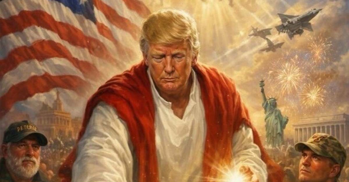 트럼프가 올리자마자 즉각적으로 큰 파문 일으킨 사진 한 장